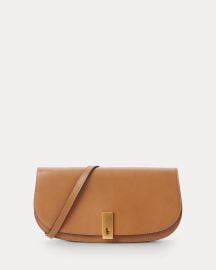 Polo ID Leather Medium Clutch-Bag at Ralph Lauren