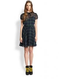 Polo Ralph Lauren - Silk Tartan Dress at Saks Fifth Avenue