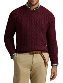 Polo Ralph Lauren Big & Tall Cableknit Sweater at Nordstrom