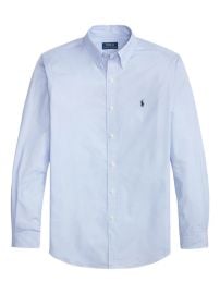 Polo Ralph Lauren Buttoned long-sleeve Shirt Blue at Farfetch
