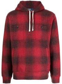 Polo Ralph Lauren Checked long-sleeve Hoodie - at Farfetch