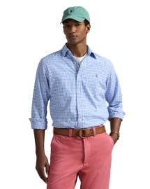 Polo Ralph Lauren Classic Fit Plaid Oxford Button Down Shirt Bloomingdales at Bloomingdales
