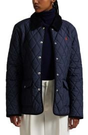 Polo Ralph Lauren Corduroy Collar Quilted Barn Jacket at Nordstrom