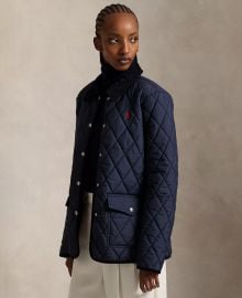 Polo Ralph Lauren Corduroy Collar Quilted Barn Jacket at Macys