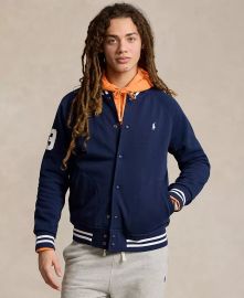 Polo Ralph Lauren Cotton Blend Baseball Jacket at Macys