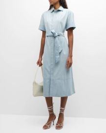 Polo Ralph Lauren Cotton Chambray Shirtdress at Neiman Marcus