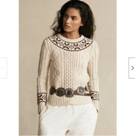 Polo Ralph Lauren Fair Isle Nordic Wool Alpaca Blend Sweater XXL NWT 198 eBay at eBay