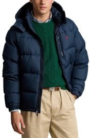 Polo Ralph Lauren Gorham Down Jacket with Removable Hood at Nordstrom