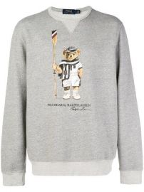 Polo Ralph Lauren Logo Bear Print Sweater - Farfetch at Farfetch