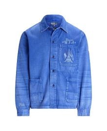 Polo Ralph Lauren Men39s Blue Team USA 2024 Summer Olympics Villagewear Workwear Full-Zip Jacket - Macy39s at Macys