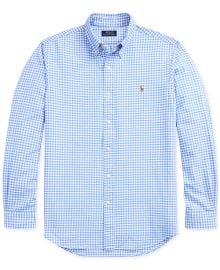 Polo Ralph Lauren Mens Classic-Fit Oxford Shirt - Macys at Macys