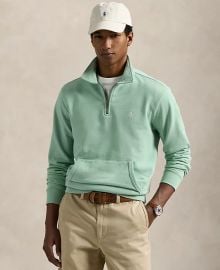 Polo Ralph Lauren Mens Loopback Fleece Quarter-Zip Sweatshirt - Macys at Macys