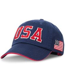 Polo Ralph Lauren Mens Team USA Twill Ball Cap - Macys at Macys