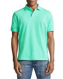 Polo Ralph Lauren Mesh Polo Shirt - Classic  Custom Slim Fits   Bloomingdales at Bloomingdales