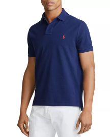 Polo Ralph Lauren Mesh Polo Shirt - Classic Custom Slim Fits Bloomingdales at Bloomingdales