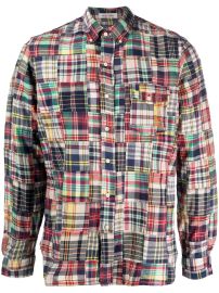 Polo Ralph Lauren Patchwork button-down Shirt - at Farfetch