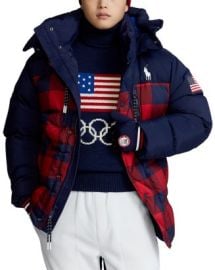 Polo Ralph Lauren Polo Ralph Lauren Team USA Removable Hood Down Jacket   Bloomingdales at Bloomingdales