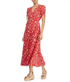 Polo Ralph Lauren Printed Crepe Dress at Dillards