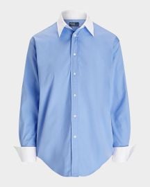 Polo Ralph Lauren Relaxed-Fit Cotton Shirt at Neiman Marcus