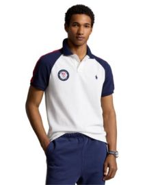 Polo Ralph Lauren Team USA Custom Slim Fit Polo Shirt Bloomingdales at Bloomingdales