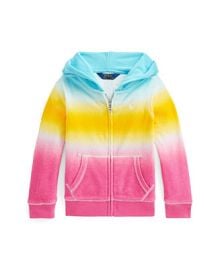 Polo Ralph Lauren Toddler Girls Ombre Terry Full-Zip Hoodie  Reviews - Sweaters - Kids - Macys at Macys