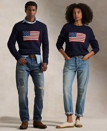 Polo Ralph Lauren Unisex The Iconic Flag Sweater - Macyx27s at Macys
