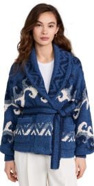 Polo Ralph Lauren Wave Cardigan Carolina Blue Multi S at Shopbop