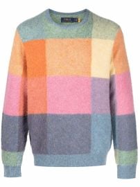 Polo Ralph Lauren colour-block Wool Jumper - at Farfetch