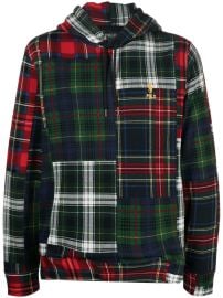 Polo Ralph Lauren patchwork-plaid Drawstring Hoodie - at Farfetch