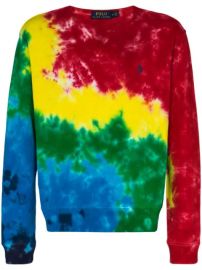 Polo Ralph Lauren tie-dye long-sleeve Sweatshirt - Farfetch at Farfetch