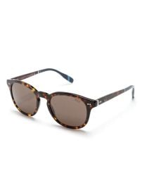 Polo Ralph Lauren tortoiseshell-effect round-frame Sunglasses Brown at Farfetch