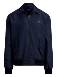 Polo Ralph Lauren zip-up logo-detail Jacket Blue at Farfetch