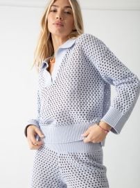 Polo Sweater Lavender Electric amp Rose Clothing at Electric and Rose