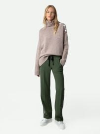 Pomy Trousers pants kaki women ZadigampVoltaire at Zadig & Voltaire