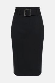 Ponte Belted Pencil Skirt at Karen Millen