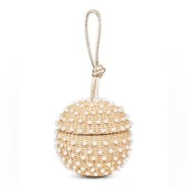 Poolside Bags Poolside Faux Pearl Disco Ball Wristlet Nwot Poshmark at Poshmark