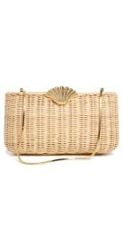 Poolside Bags The Classica Clutch Natural One Size at Shopbop