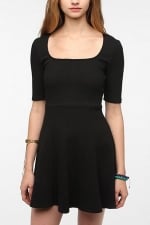 Popcorn ponte knit dress at Urban Outfitters at Urban Outfitters