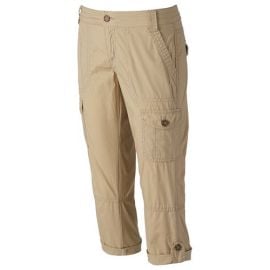 Poplin Cargo Capris at Kohls