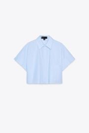 Poplin Crop Shirt at Zara