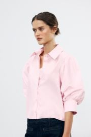 Poplin Shirt Zw Collection at Zara
