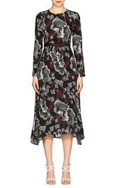 WornOnTV: Grace’s black floral print midi dress on Will and Grace ...