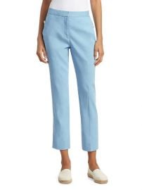 Poppy Linen-Blend Crop Trousers by Rag  Bone at Saks Off 5th