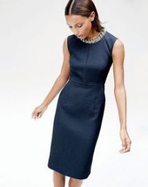 Portfolio dress in Navy at J. Crew