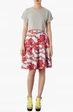 Portobellow calf skirt by Topshop at Nordstrom