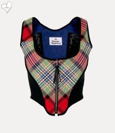 Portrait Corset in Tartan at Vivienne Westwood