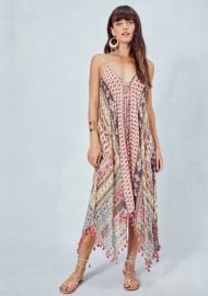 Posey Sheer Paisley Dress at Love Stitch