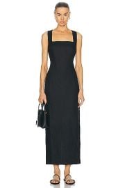 Posse Alice Midi Dress in Black FWRD at FWRD