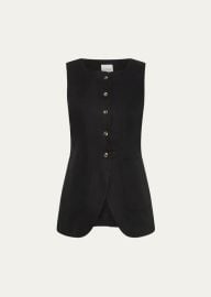 Posse Emma Linen Vest - at Bergdorf Goodman