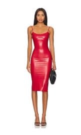 Poster Girl Whistle Dress In Red Card at Revolve